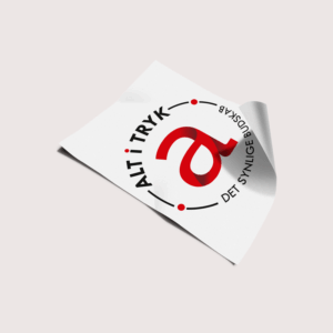 Dekorativt billede af flyer